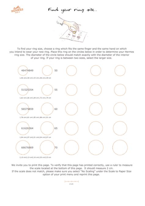 hermes ring size chart|hermes ring size guide.